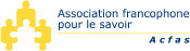 Logo de l'Association francophone pour le savoir (Acfas)